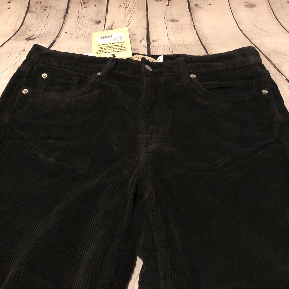 Anthropologie Black Cropped Pants - Picture 4 of 8
